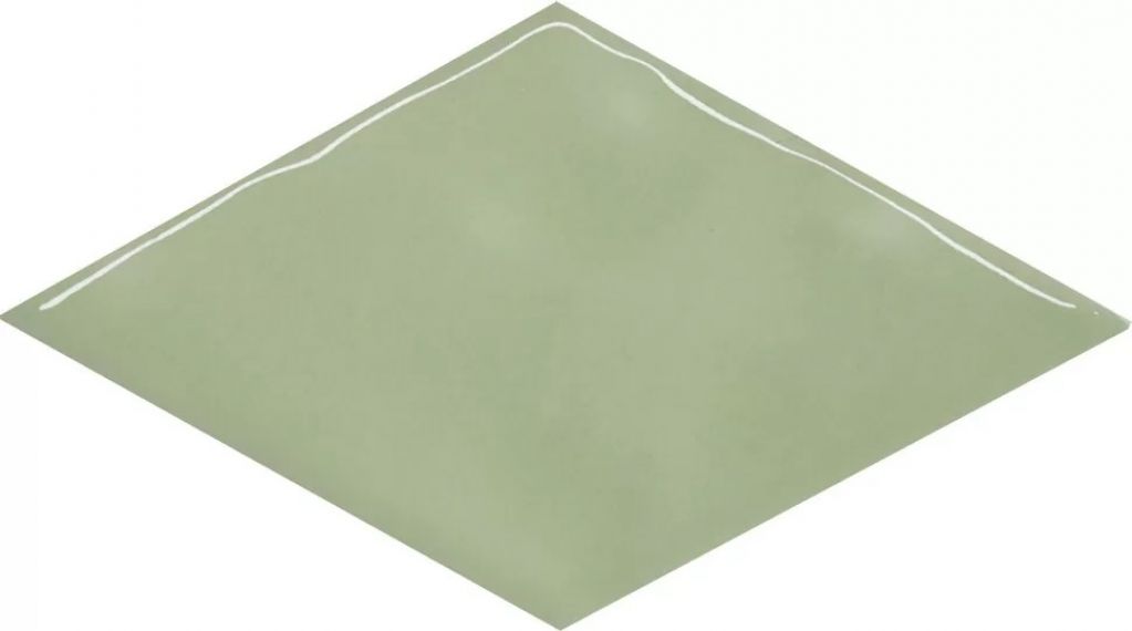 Kerama Marazzi KMD2SRB008BN Плитка Декор Риад зелёный светлый глянцевый 13,5x7,8x0,9