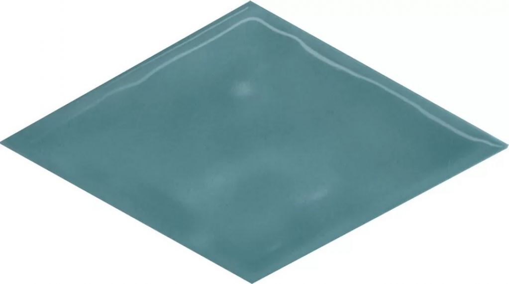 Kerama Marazzi KMD2SRB010BN Плитка Декор Риад бирюзовый глянцевый 13,5x7,8x0,9