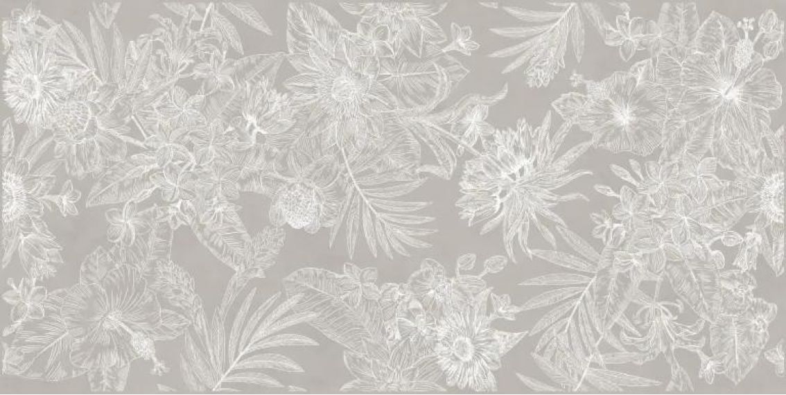 Kerama Marazzi KMD3STA056BR Плитка Декор Таделакт серый матовый обрезной 60x119,5x0,9