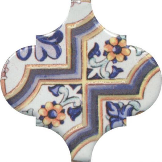 Kerama Marazzi OP/A161/65000 Плитка Арабески Майолика орнамент 6.5x6.5