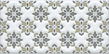 Kerama Marazzi STG/A619/16000 Плитка Клемансо орнамент 7.4*15