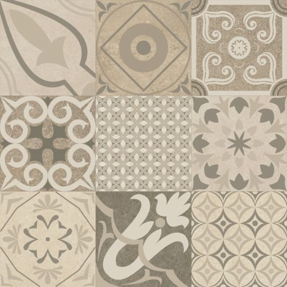 Krabi Mix Bone Rect 60x60