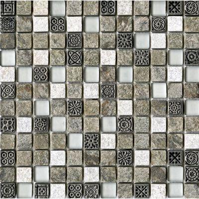 L242521731 Мозаика Tecno Quarz Emerald 2.1x2.1 G-522 29,6x29,6x0,8