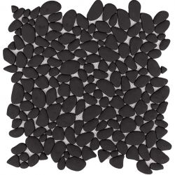 L244009591 Мозаика Boulder Black 30.5x30.5x0.6