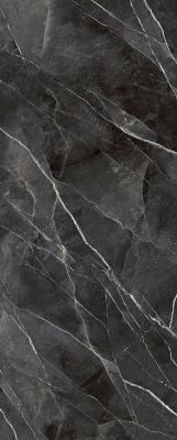 LAMF011502_IT Керамогранит Calacatta Black Bocciardato 5 1200x3000