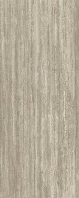LAMF012766 Керамогранит Hado Travertino Silver Bocciardato 5 1200x3000