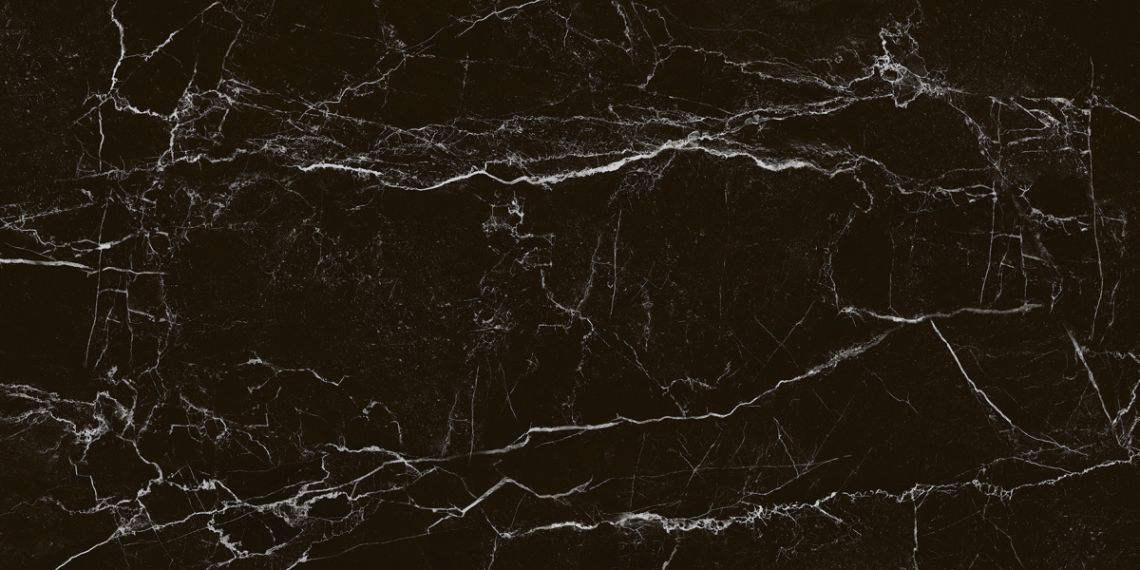 LP6012G0121R Керамогранит Intense Nero чёрный матовый карвинг 59,5х119,1