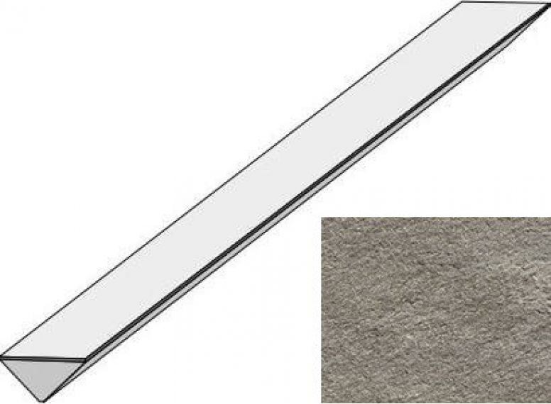LY3G Klif 3D Grey Corner 40 1,4x40