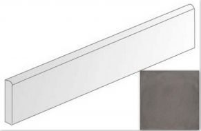Laverton-R Rodapie Grafito 9.4x80
