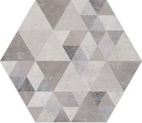 Laverton Hexagono Benenden Sombra Mix 23x26.6