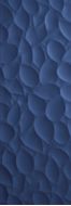 Leaf Deep Blue matt 35x100