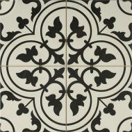 Ledbury Charcoal Black Pre-cut 45x45