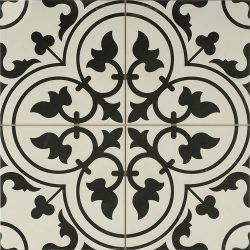 Ledbury Charcoal Black Pre-cut 45x45