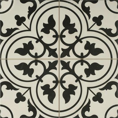Ledbury Charcoal Black Pre-cut 45x45