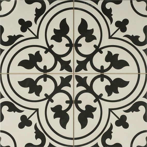 Ledbury Charcoal Black Pre-cut 45x45