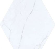 Lincoln M White hexagon 19.8x22.8