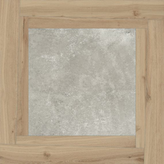 Liverpool Duetto Teak Rect R10 120x120