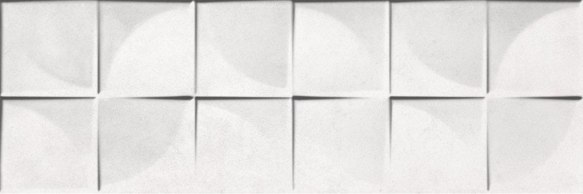 Locarno White Quardra 25x75x0.9
