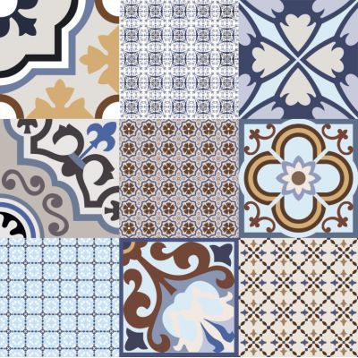 Logos Azul Satin 58x58