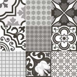 Logos Negro Satin 58x58