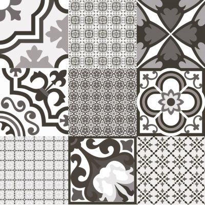 Logos Negro Satin 58x58