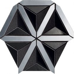 Lucid black 31.2x35.4