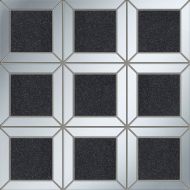 Lucid square black 29.8x29.8