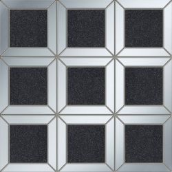 Lucid square black 29.8x29.8