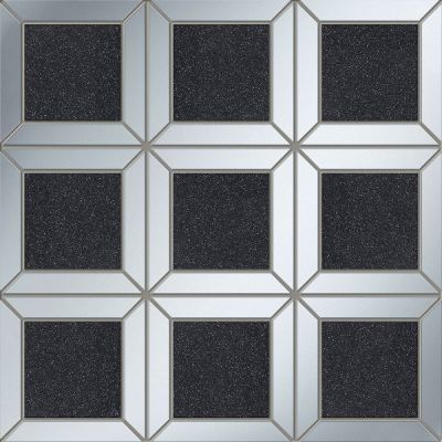 Lucid square black 29.8x29.8