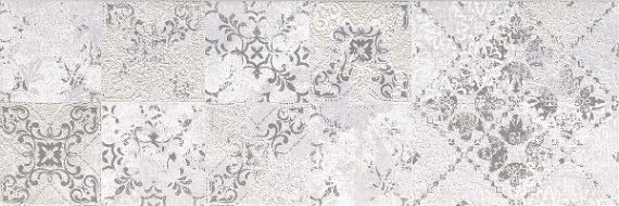 Luxor Grey patchwork B 25x75