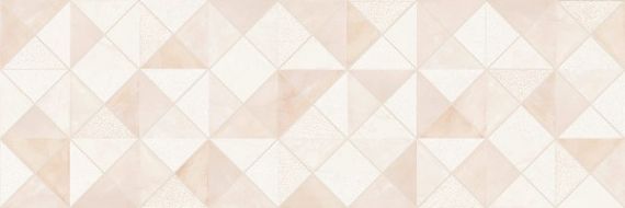 Luxor cream geo 25x75