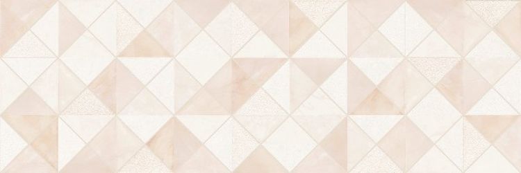 Luxor cream geo 25x75