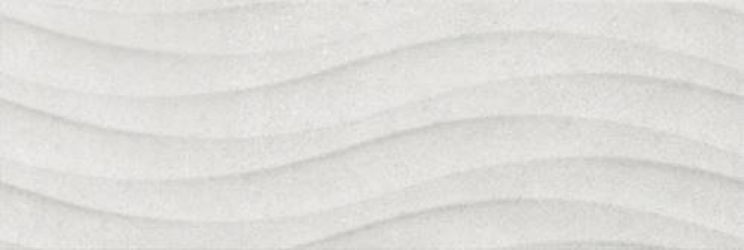 Luxor wave white 25x75