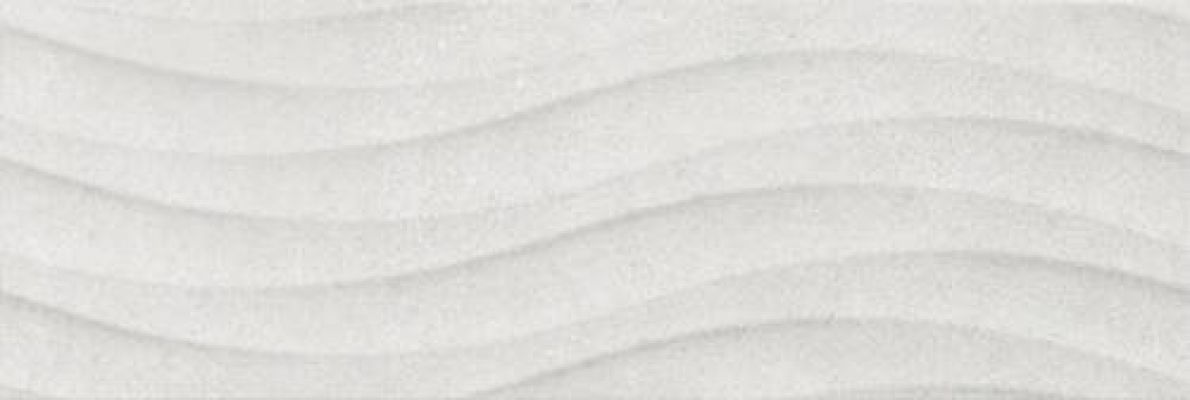 Luxor wave white 25x75