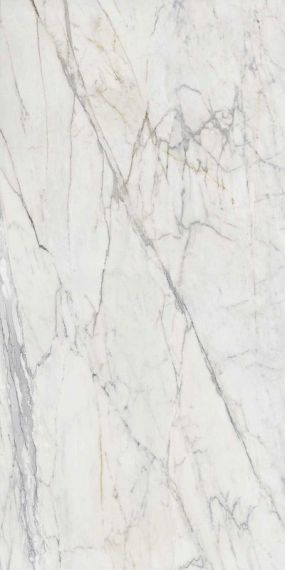 M0ZY Grande Marble Look Golden White Satin 160х320