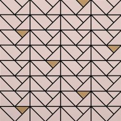 M3J2 Eclettica Rose Mosaico Bronze 40x40