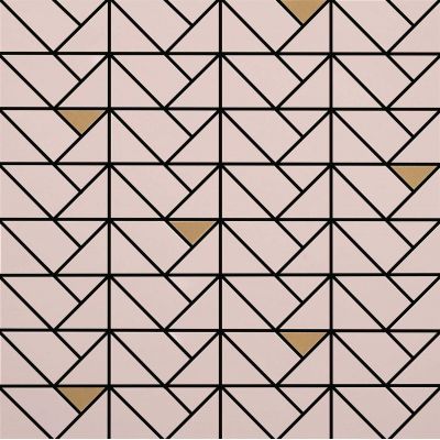 M3J2 Eclettica Rose Mosaico Bronze 40x40