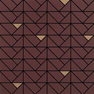 M3J4 Eclettica Purple Mosaico Bronze 40x40