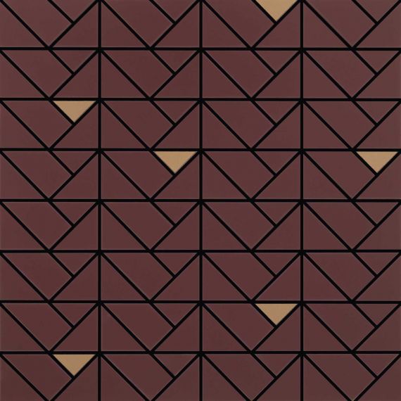 M3J4 Eclettica Purple Mosaico Bronze 40x40