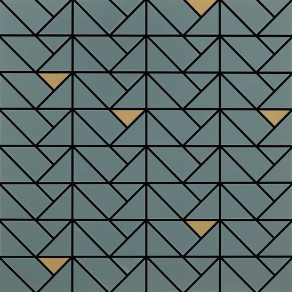 M3JF Eclettica Sage Mosaico Bronze 40x40
