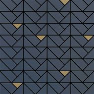 M3JH Eclettica Blue Mosaico Bronze 40x40