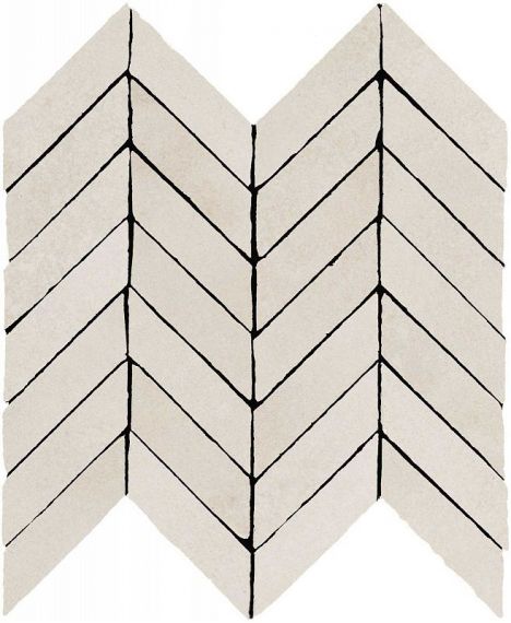 M3SA Alchimia Mosaico Spina Greige 30x37