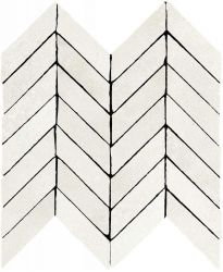 M3SC Alchimia Mosaico Spina White 30x37