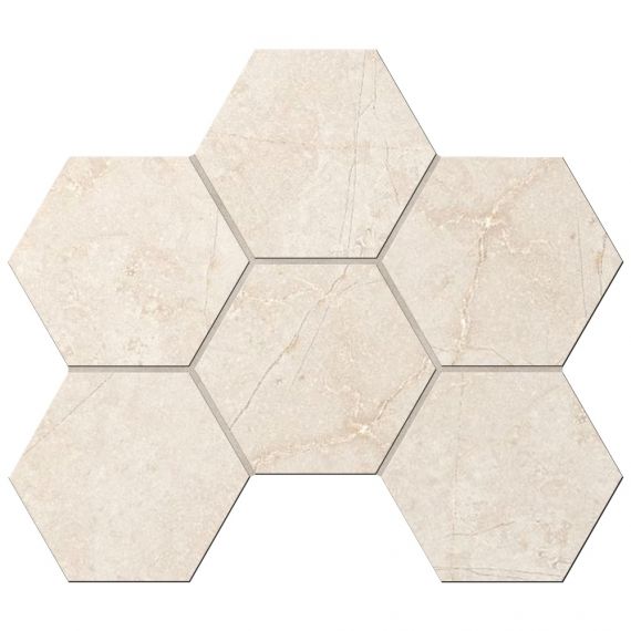 MA02 Marmulla Hexagon неполированная 25x28.5