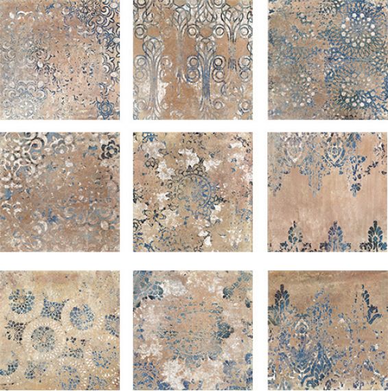 MESTIZAJE CHATEAU ANTIQUE COTTO 18,5x18,5