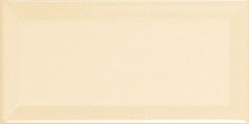 METRO Biselado Crema Brillo 10x20