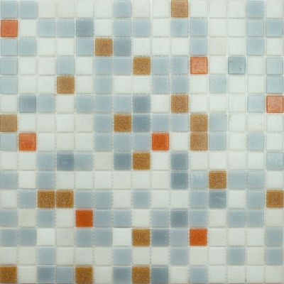 MIX4 стекло серый (сетка) 20x20x4 327x327