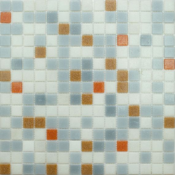 MIX4 стекло серый (сетка) 20x20x4 327x327