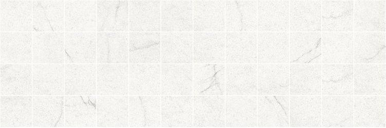 MM11186 Декор Rock мозаичный белый 20х60