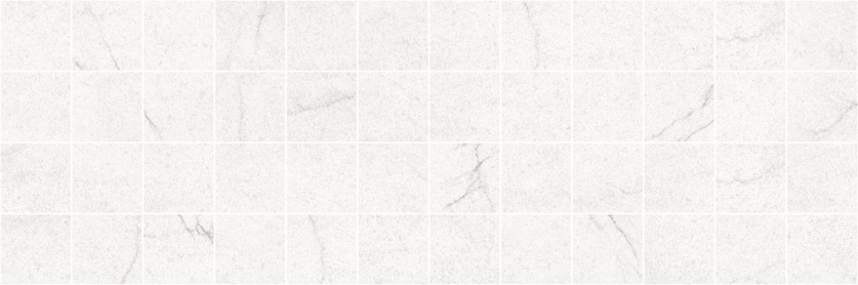 MM11186 Декор Rock мозаичный белый 20х60